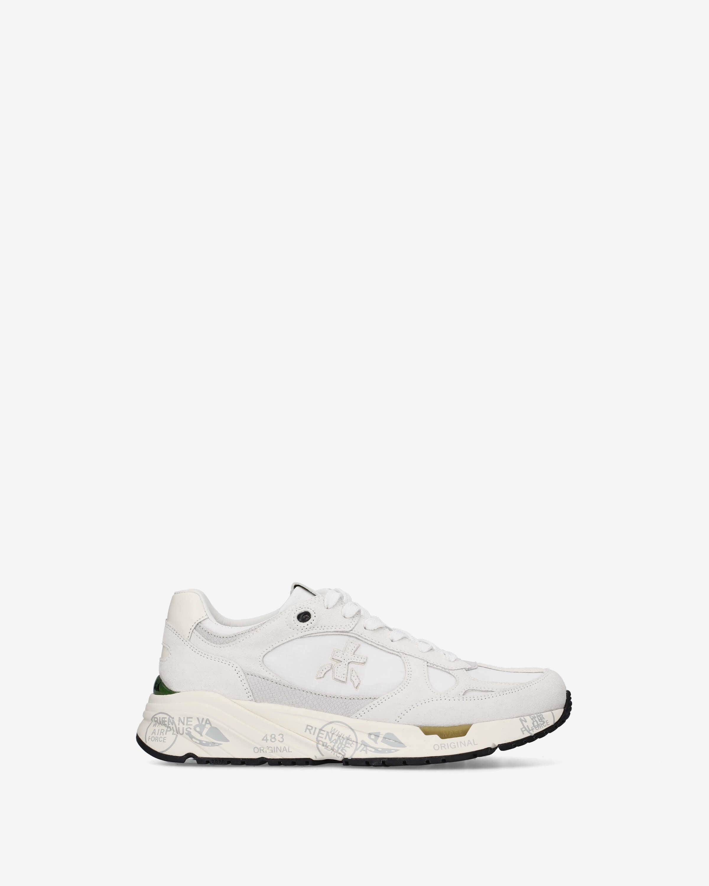 【Premiata】ホワイト 5685 MASE スニーカー Premiata Mase Sneakers – Futuristic Design & All-Day Comfort
