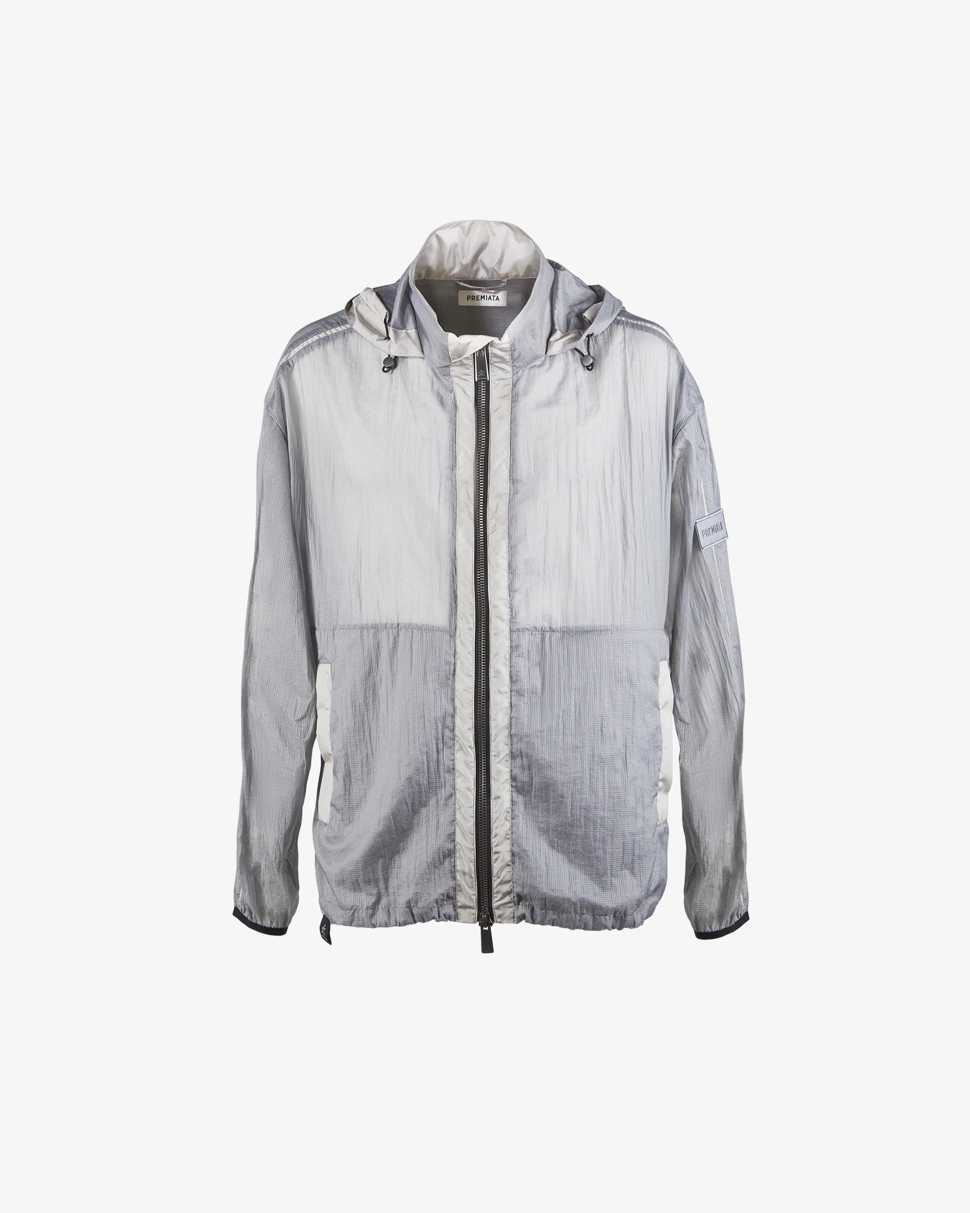 Grey ripstop nylon jacket – Premiata.us