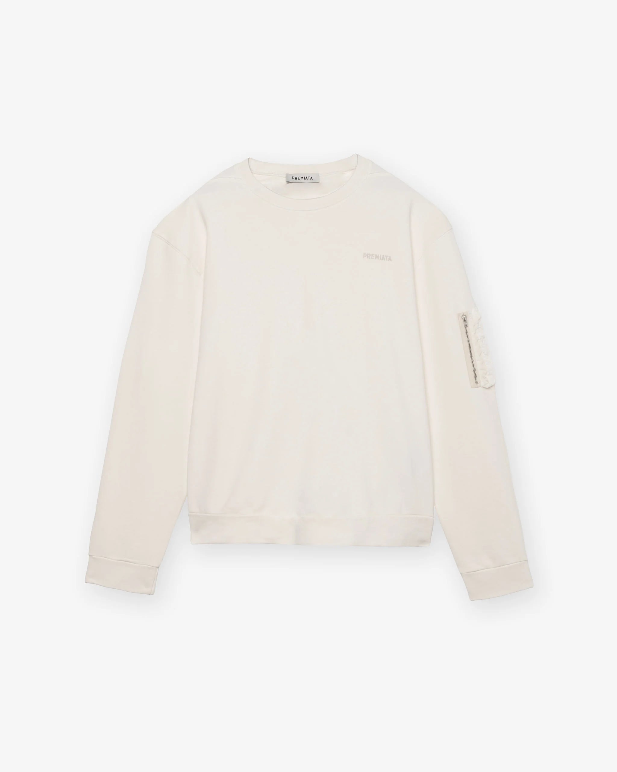 Cotton Sweatshirt with Nylon Detailing – Premiata.us