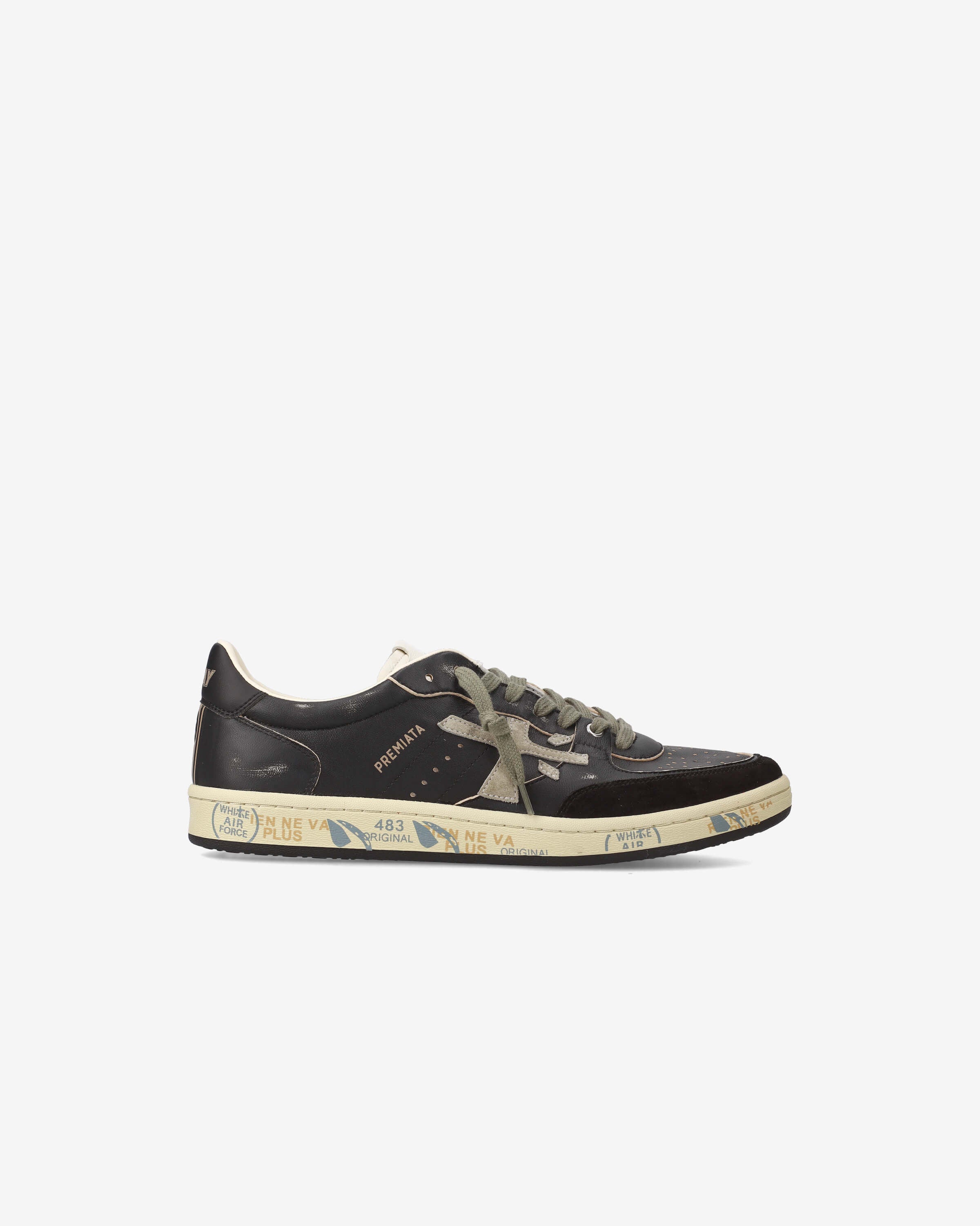 Basket Clay Sneakers – Unisex Leather and Suede Style – Premiata.us