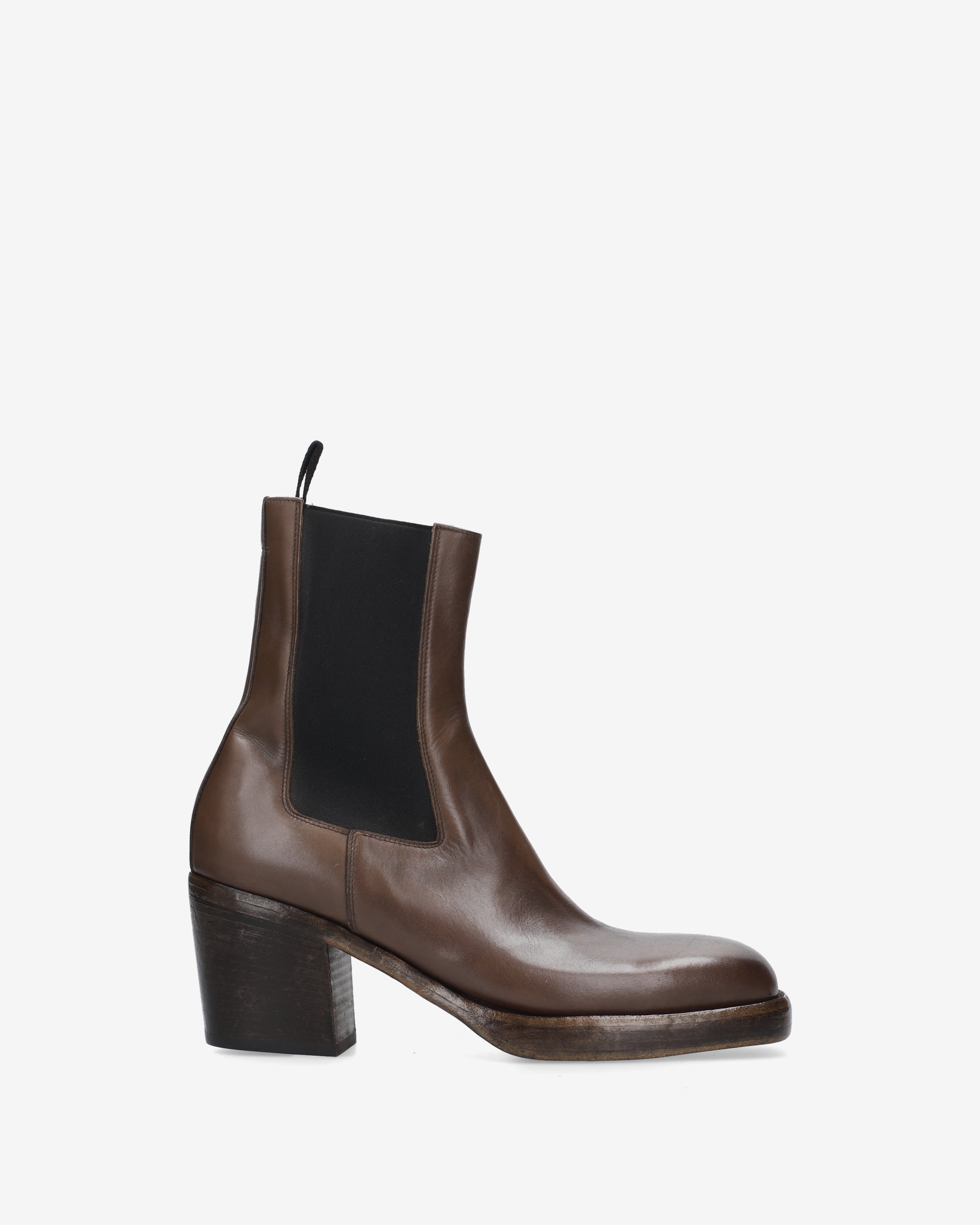 Box Calf Leather Chelsea Boots Ebony - Premiata