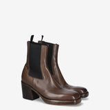 Box Calf Leather Chelsea Boots Ebony - Premiata