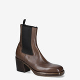 Box Calf Leather Chelsea Boots Ebony - Premiata