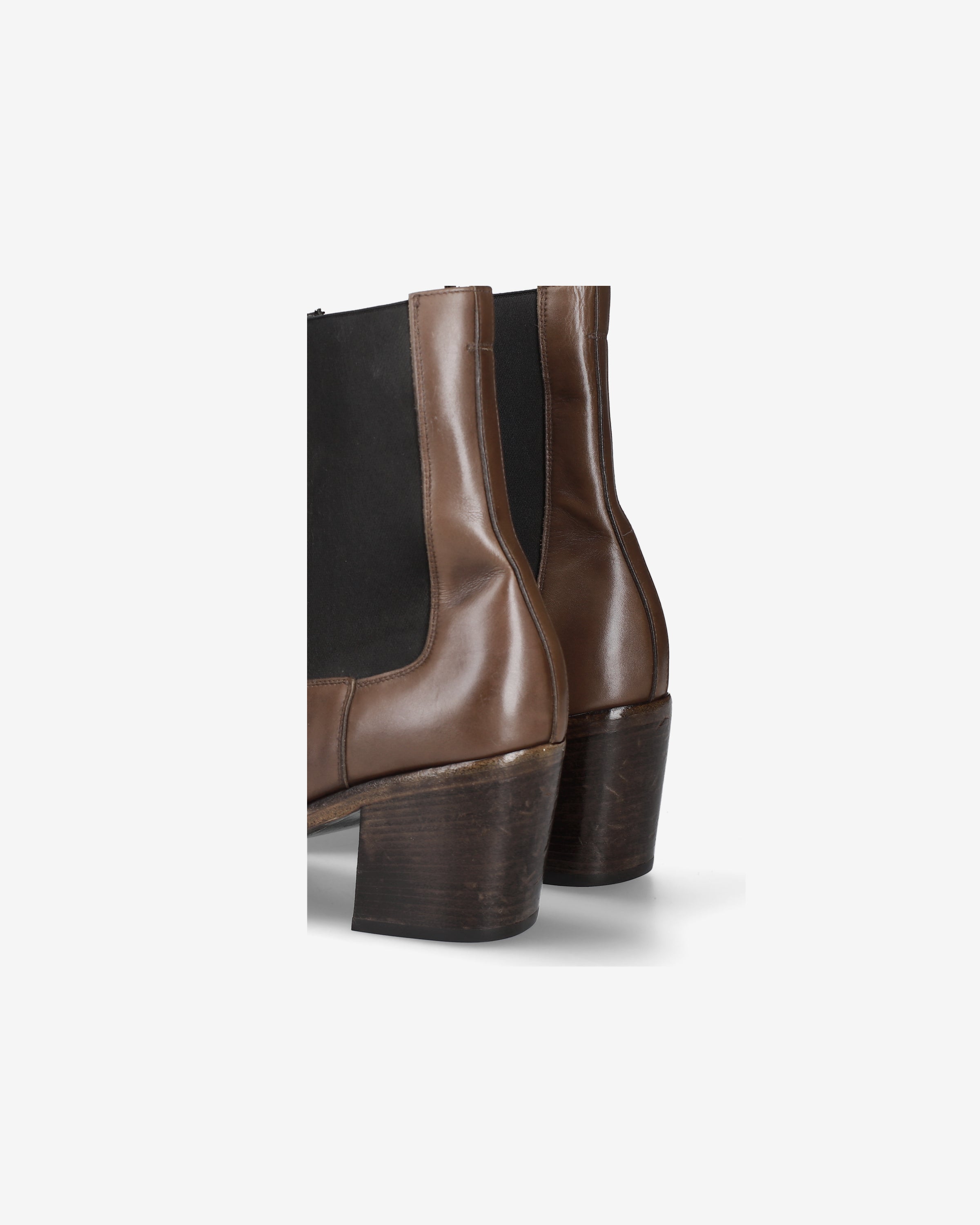 Box Calf Leather Chelsea Boots Ebony - Premiata