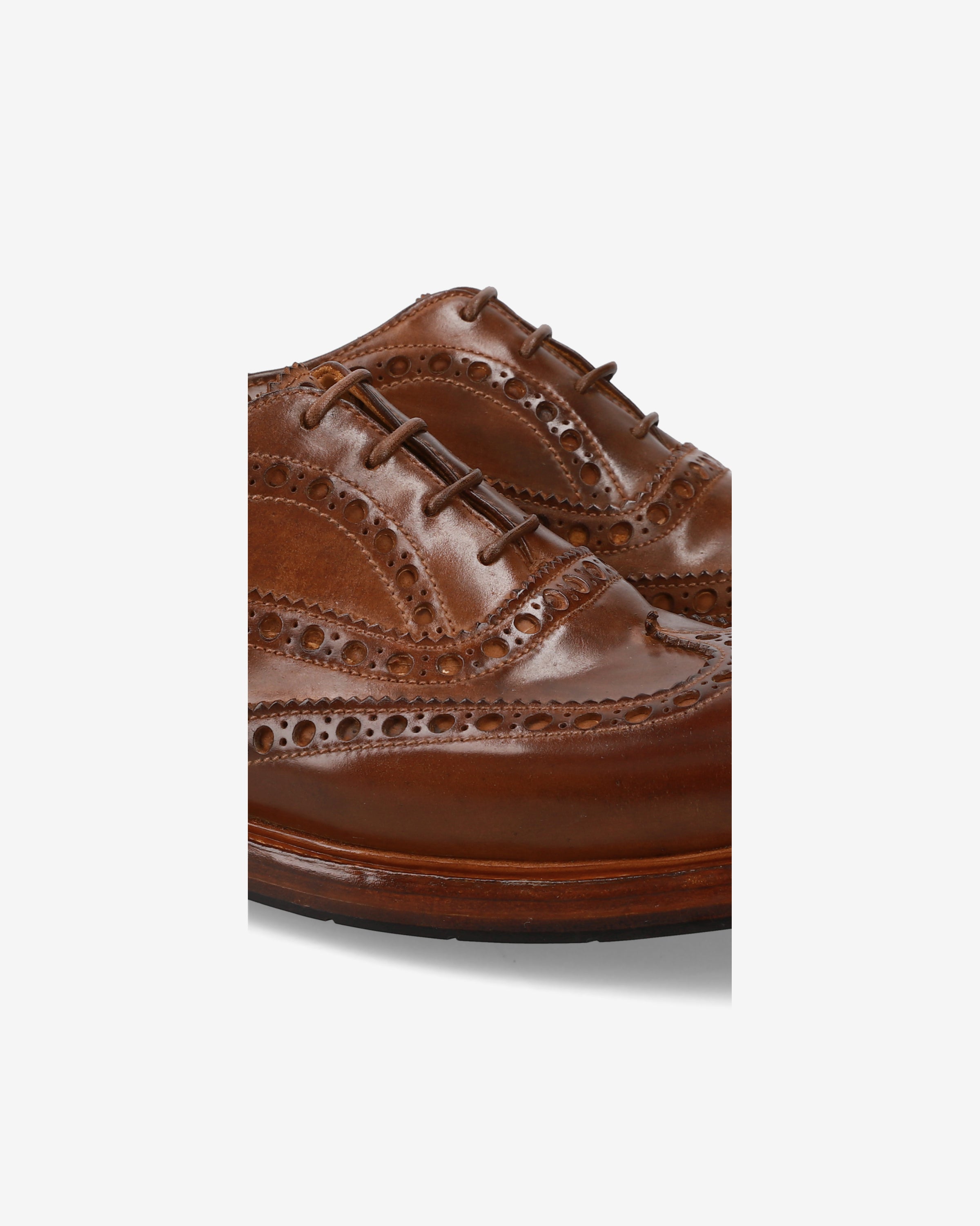 Cordovan Brogue Derby Oak - Premiata