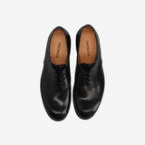 Horse Leather Derby with Logo Lettering Detail 32102AA