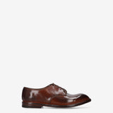 Brown Cordovan lace-up shoes