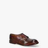 Brown Cordovan lace-up shoes