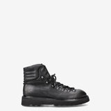 Leather Lace-Up Ankle Boots