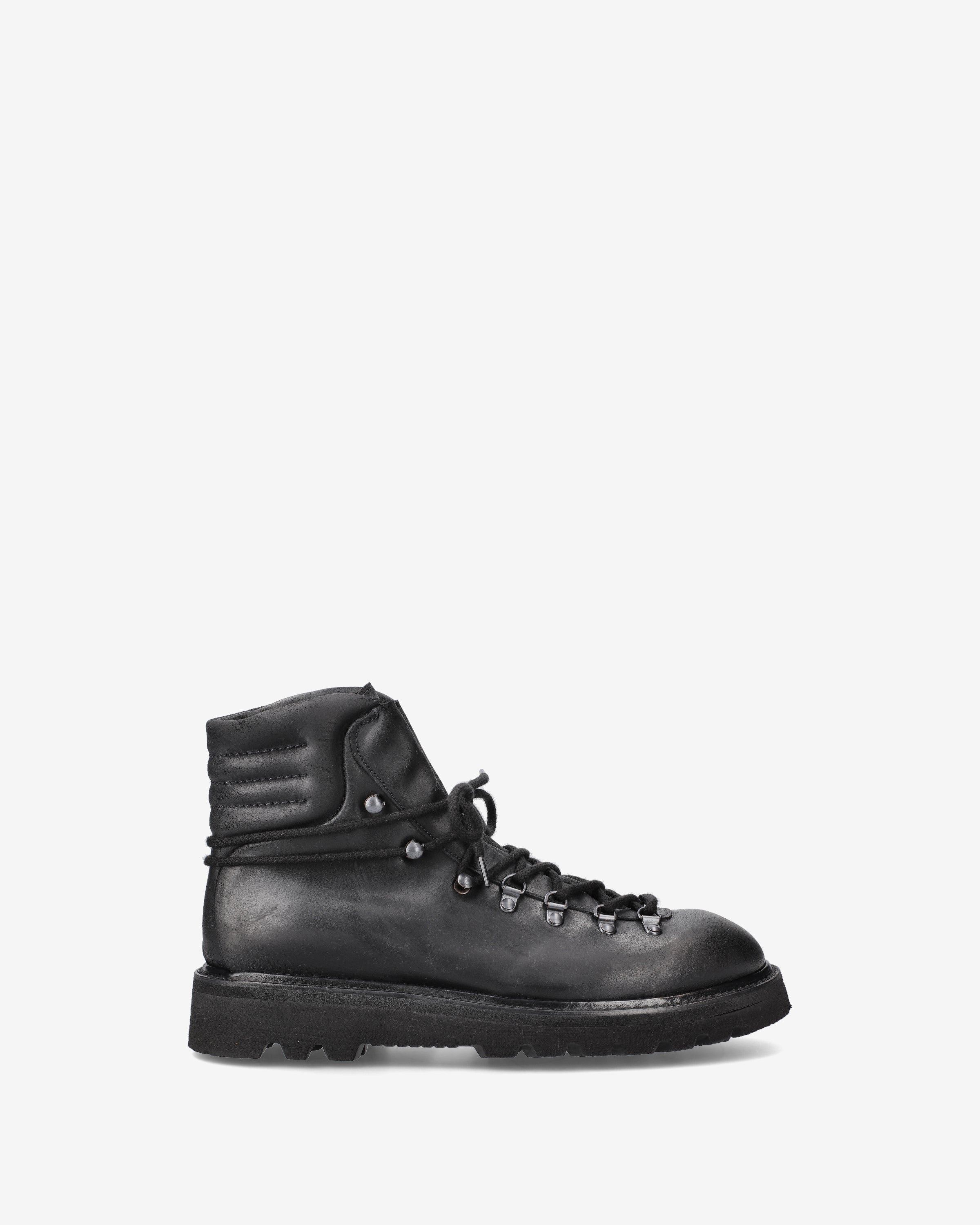 Leather Lace-Up Ankle Boots