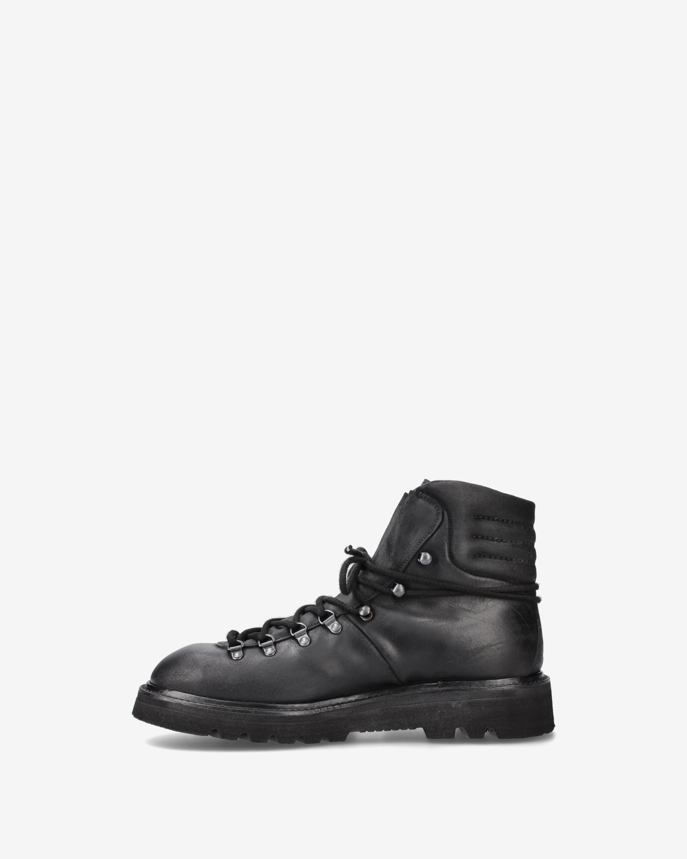 Leather Lace-Up Ankle Boots