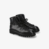 Black Leather Boots 32122T