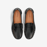 Black Leather loafers