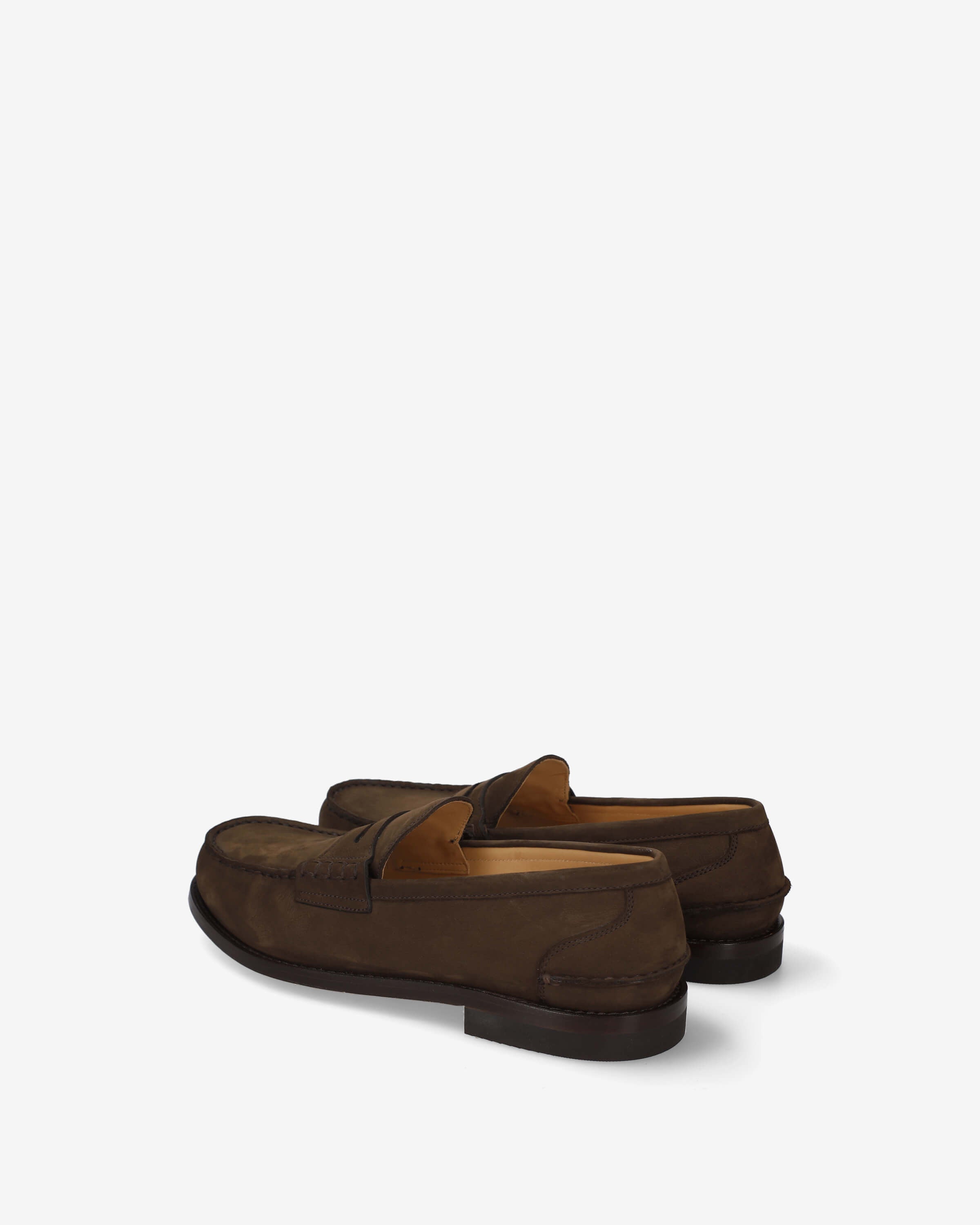 premiata ブーツ arsenio コーティング スウェード ブーツ Brown suede loafers | Premiata – Premiata.us