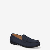 Blue Suede loafers