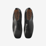 Black Leather ankle boots