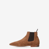 Brown Suede ankle boots