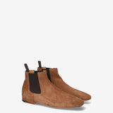 Brown Suede ankle boots