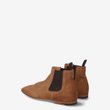Brown Suede ankle boots
