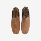 Brown Suede ankle boots