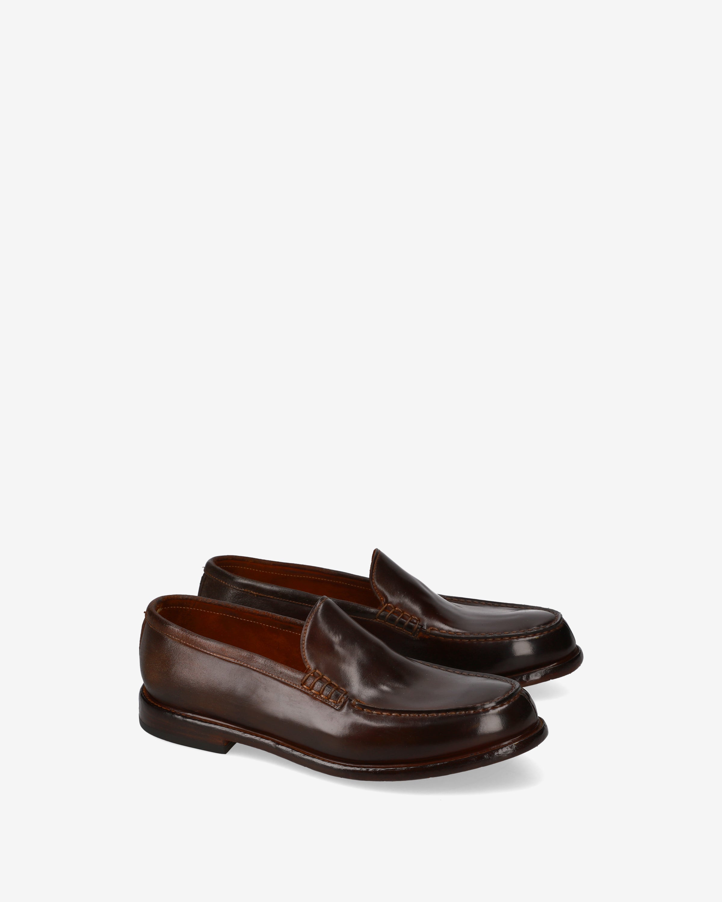 Leather Loafer Camel - Premiata