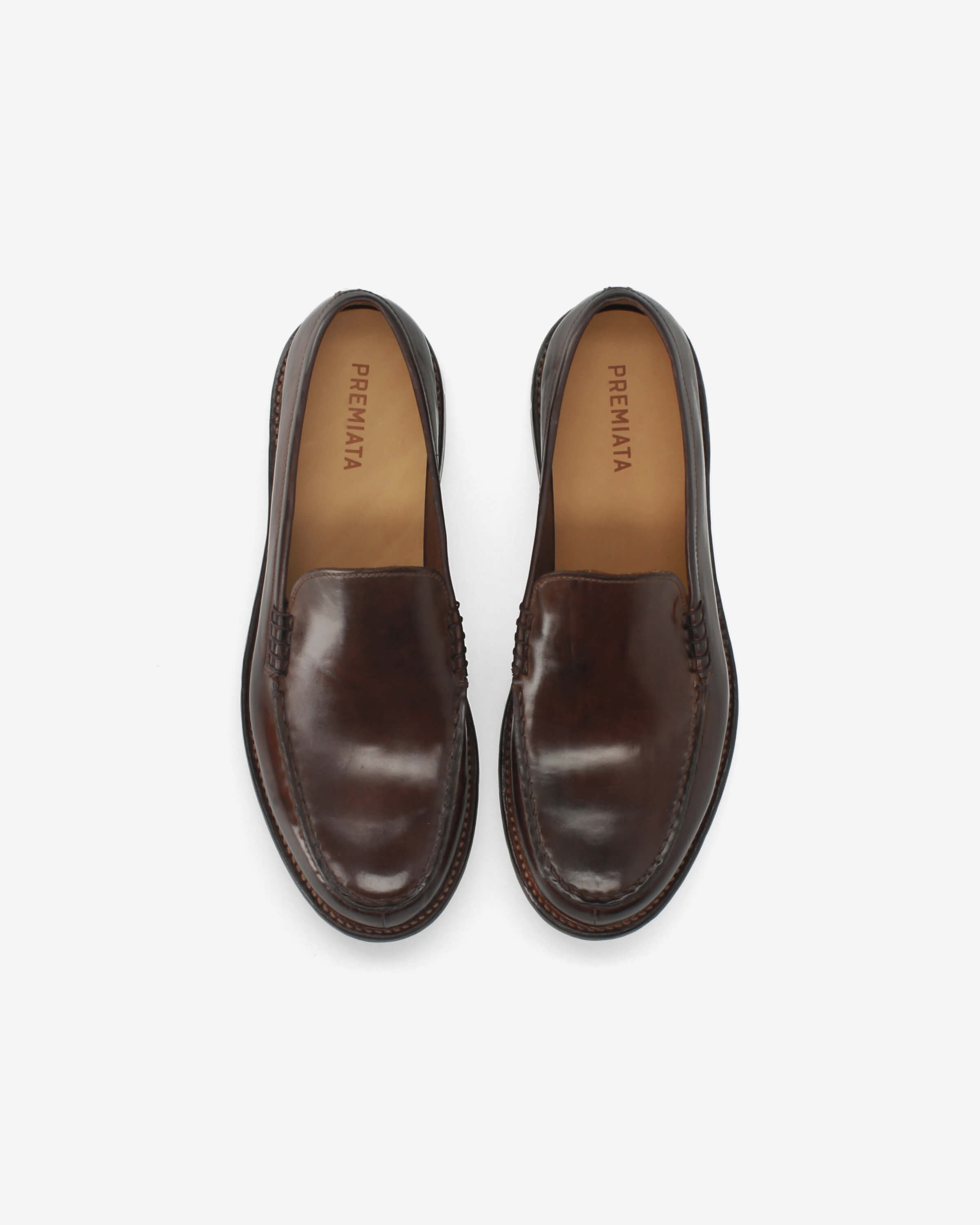 Loafer 32156ZB Calfskin Leather with Leather Sole | Premiata