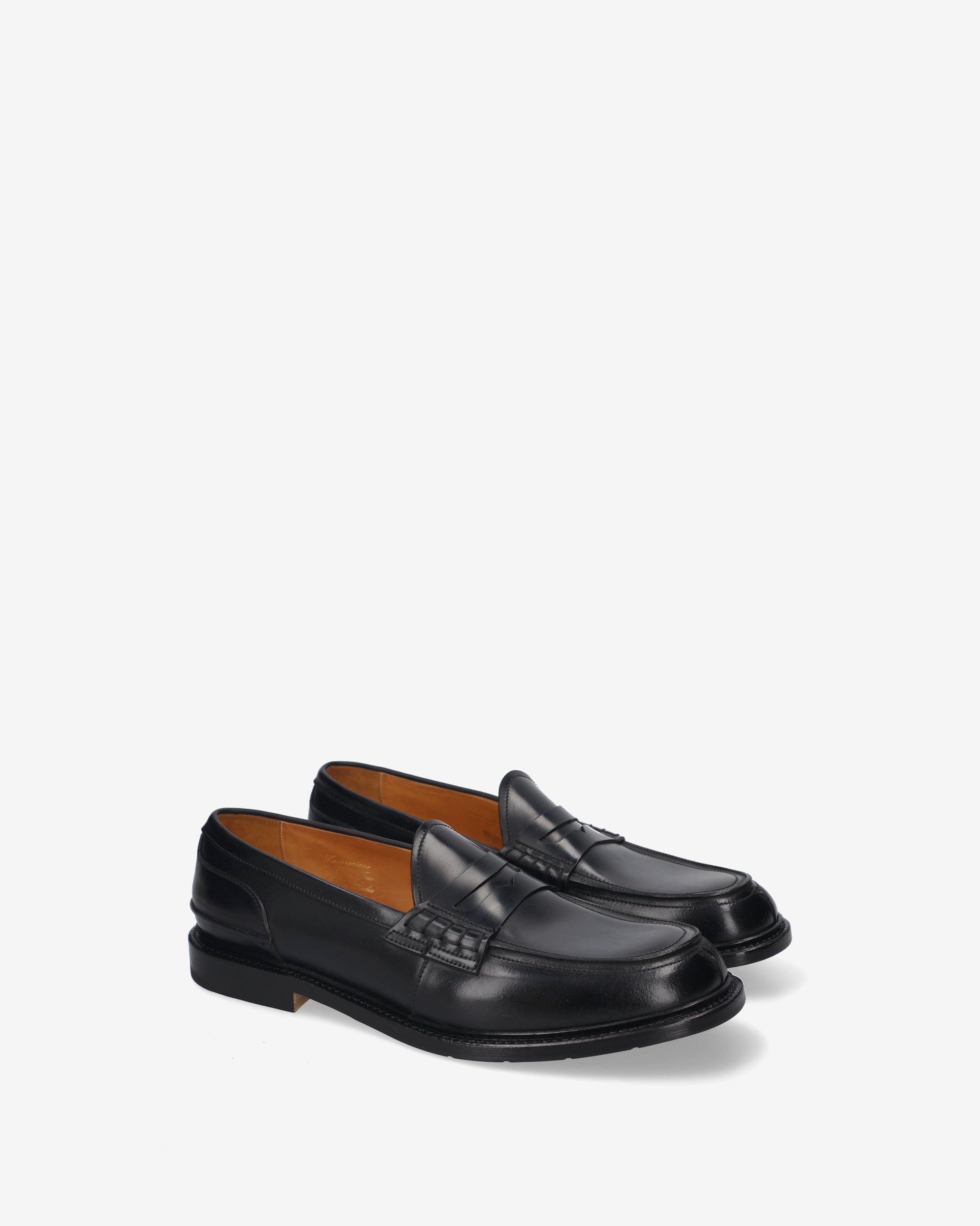 Cordovan Penny Loafer Black