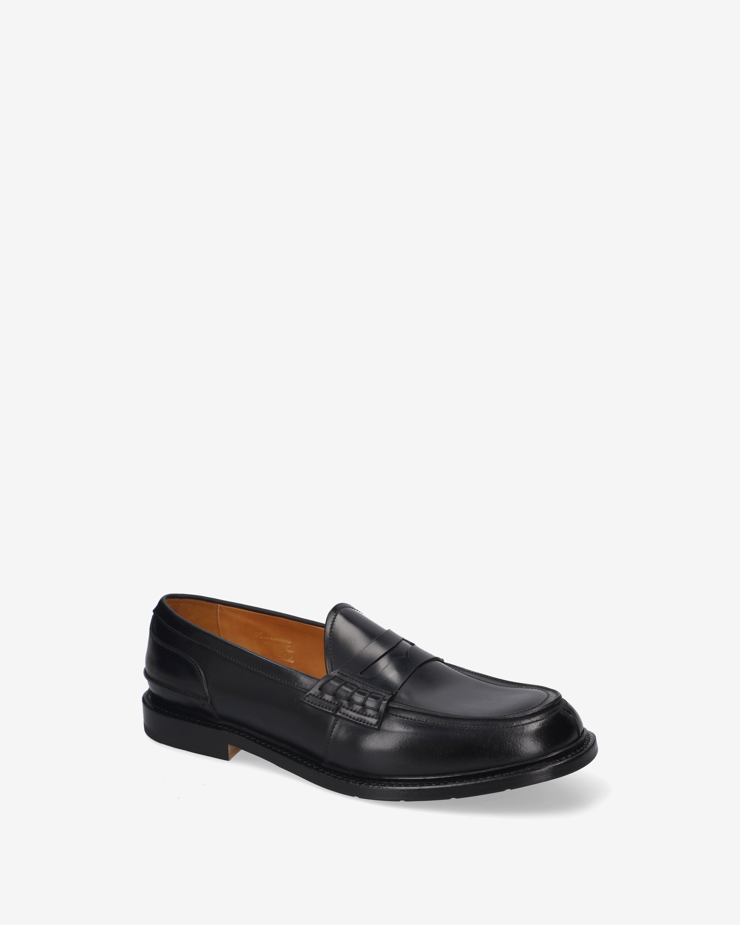 Cordovan Penny Loafer Black