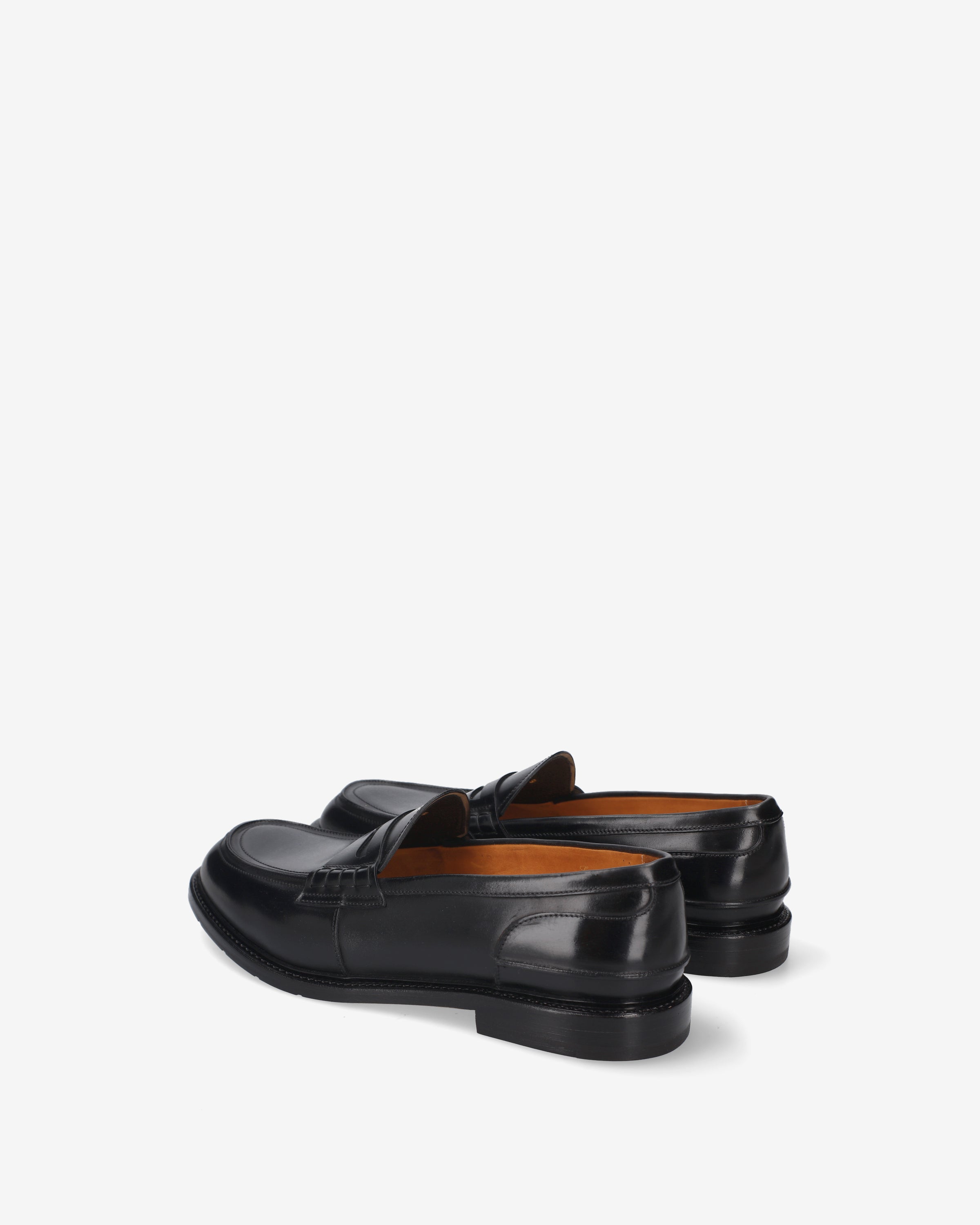 Cordovan Penny Loafer Black