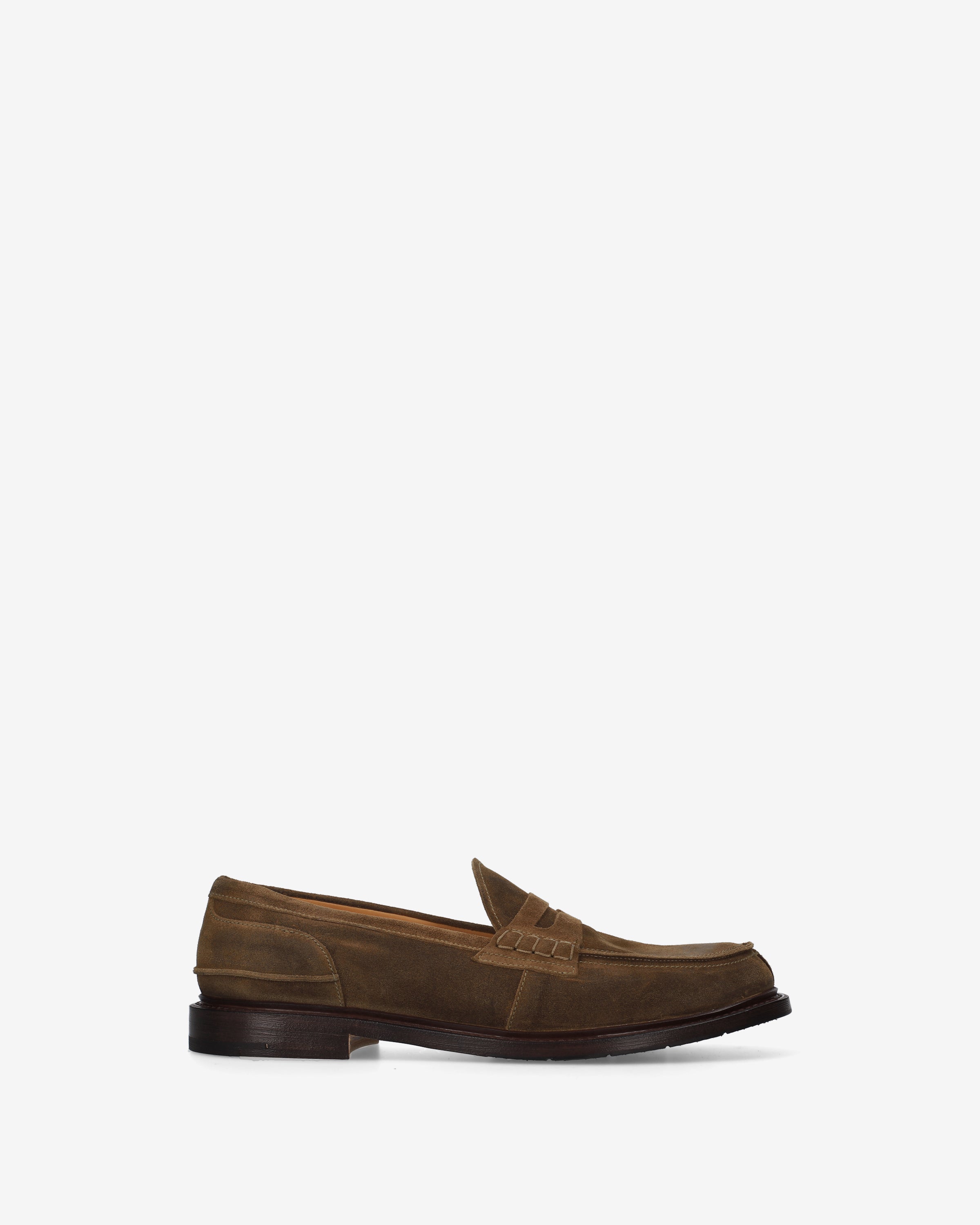 Suede Penny Loafer Mud