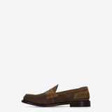 Suede Penny Loafer Mud