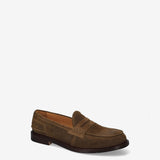 Suede Penny Loafer Mud