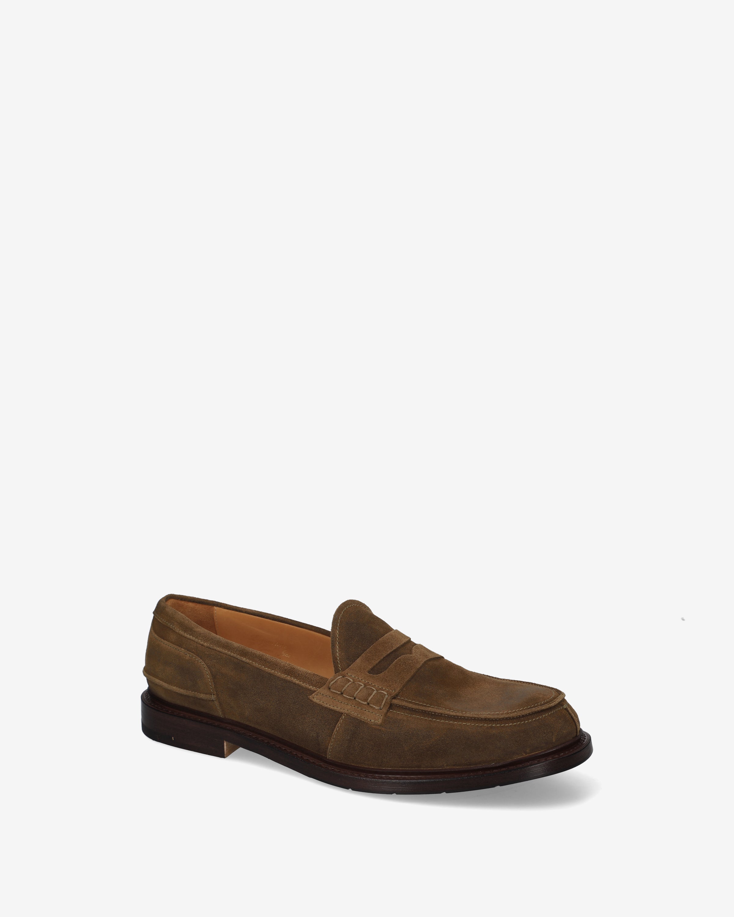 Suede Penny Loafer Mud