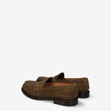 Suede Penny Loafer Mud