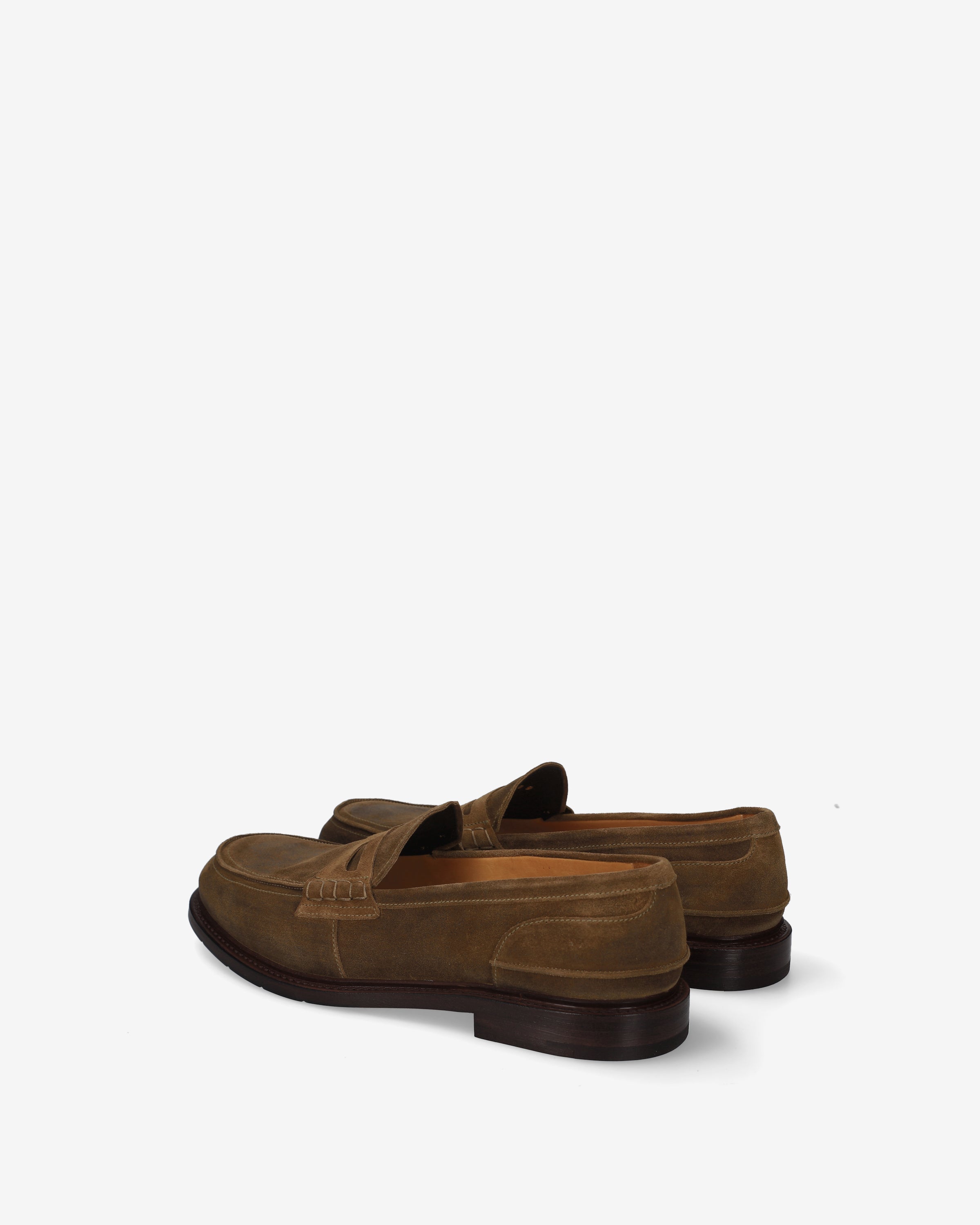 Suede Penny Loafer Mud