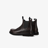 Brown Leather Chelsea Boots