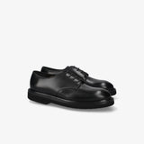 Black Leather Laced Shoes 32310C
