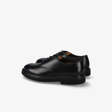 Black Leather Laced Shoes 32310C