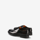 Black Leather Derby