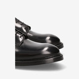 Black Leather Derby