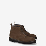 Brown Suede Leather Boots 32312B