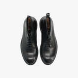 Black Leather Boots 32312D