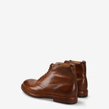 Cordovan Lace-Up Ankle Boots Oak