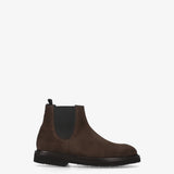 Brown Suede Ankle Boots 32313B