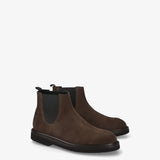 Brown Suede Ankle Boots 32313B