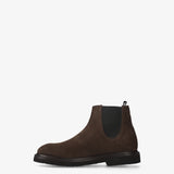 Brown Suede Ankle Boots 32313B