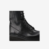 Leather Combat Boots Black - Premiata