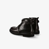 Brown Leather Ankle Boots 32322A