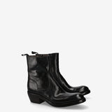 King Leather Ankle Boots Black - Premiata