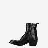 King Leather Ankle Boots Black - Premiata